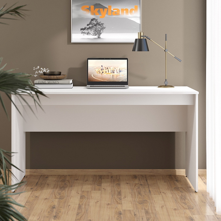 Стол рабочий SIMPLE 140x60 см, белый – фото 12
